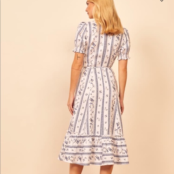 Reformation Veronika print midi dress - Picture 1 of 5